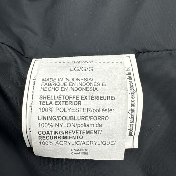 Under Armour Storm Down Vest Women L Black High Neck 1342793 Mid Length - Picture 4 of 9